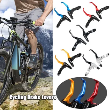 1 זוג באיכות גבוהה האולטרה סגסוגת אלומיניום אופניים BMX ידית בלם MTB אופני הרים רכיבה על אופניים בלם מנופים V/דיסק ידית בלם