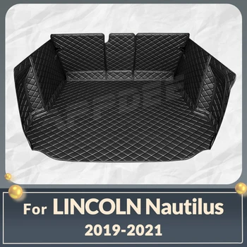 אוטומטי מלא כיסוי תא המטען מחצלת על לינקולן נאוטילוס 2019-2021 20 המכונית מגף כיסוי כרית אוניית מטען פנים-מגן אביזרים