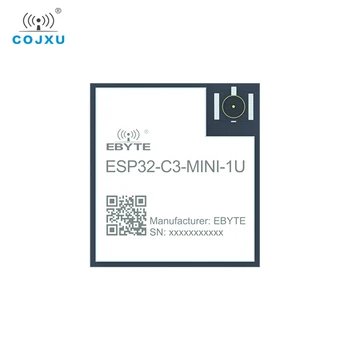 ESP32 2.4 G אלחוטית Wifi מודול COJXU ESP32-c3-מיני-1U 20dBm IEEE802.11b/g/n UART i/O IPEX3 אנטנה צריכת חשמל מודול