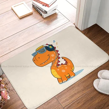 דינוזאור חיה אנטי להחליק שטיחון למטבח מחצלת האזנה למוסיקה במסדרון לשטיח דלת הכניסה השטיח מקורה עיצוב