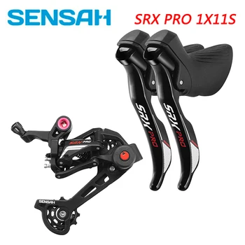 SENSAH SRX PRO 1x11 מהירות 11S אופני כביש Groupset STI-R/L ידית ההילוכים האחורי Derailleurs חצץ-אופניים רכיבה על אופניים חלקים