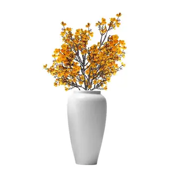 פרחים מלאכותיים Gypsophila מלאכותי הזר עיצוב נייד סידור פרחים סידורי פרחים DIY פרחוני אמנות צמח עיצוב