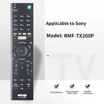 ZF חל על שלט רחוק RMF-TX200P תחליף סוני 4K Ultra HD Smart LED TV KDL-50W850C XBR-43X800E RMF-TX300U לא Voic