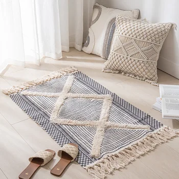 מרוקאי נורדי שטיח להרגיש בבית בסלון ספה שטיח אישית מודרני ופשוט Homestay מחצלת טאטאמי