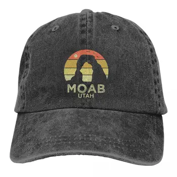 מואב יוטה רטרו וינטג כובע בייסבול גברים כובעי נשים מגן הגנה Snapback חיצונית ההר הטבעי כובעים עבור נסיעות מתנה