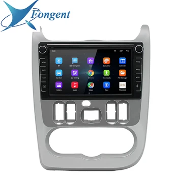 Android Auto רדיו CarPlay עבור רנו לוגן 1 Sandero 2009 2013 2014 2015 מטלית Dacia 4G ברכב נגן מולטימדיה GPS Autoradio