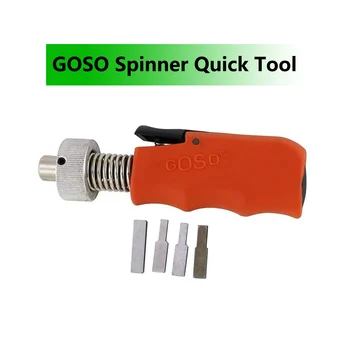 GOSO המקורי מנעול חדש Plug טווה מהר האקדח הפיכת כלים מקצועיים האזרחי לנעול את הדלת החלפת מנעולנים