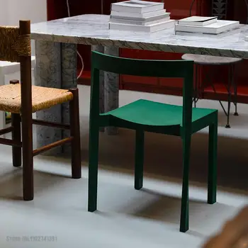 חדר האוכל בבית הכסא פנאי פשוטה משענת כסא פלסטיק טרקלין רהיטים בסלון באיכות גבוהה משלוח חינם Muebles
