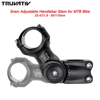 SRAM TRUVATIV אופניים הכידון גזע כביש MTB אופני מתכוונן 90/110mm 25.4/31.8 אופניים הרים גזע חלקים מקוריים.