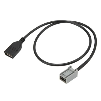AUX USB כבל מתאם 3911‑TFO‑003 אמין מחליף מיצובישי לנסר 2009 ואילך על המכונית