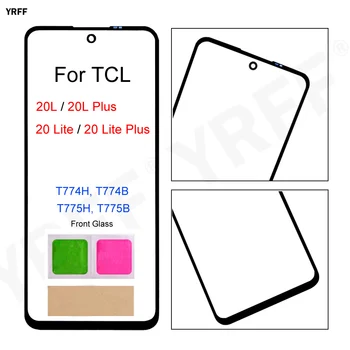עבור TCL 20L בנוסף T774 T775 מסך מגע לוח עבור TCL 20 לייט פלוס חזית זכוכית מסך LCD פנל טלפון חלופי
