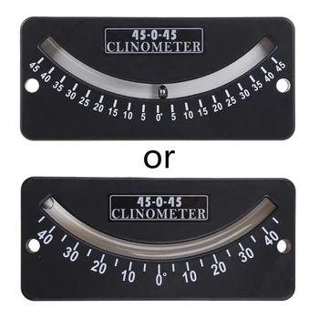 25-0-25/45-0-45 Inclinometer מיני מד Inclinometer מדידה הסירה R7UA