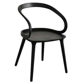 פאר מודרני כסאות מטבח נורדי להירגע נייד שחור מבטא כיסאות בחדר האוכל מעצב Muebles Hogar סלון ריהוט DC096