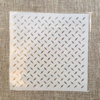 13cm גיאומטריה קו DIY שכבות שבלונות ציור קיר אלבום צביעה הבלטה אלבום מעוצב בתבנית