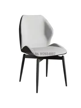 נורדי אור יוקרה האוכל כיסא מודרני מינימליסטי מעצב הבית כסא איטלקי מינימליסטי קפה מסעדה שולחן האוכל