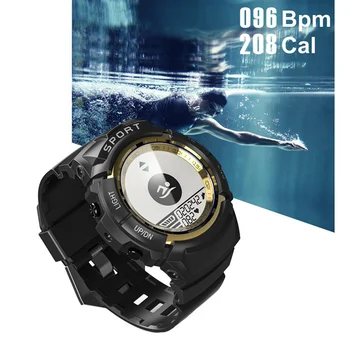 50M מקצועי עמיד למים שעון חכם גברים, שעון עצר, מצפן חיצוני חכם שעון ספורט ילדים שחיה צלילה Smartwatch החדש