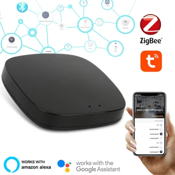 Zigbee שער רכזת בית חכם שליטה מרחוק Wireless Mini שער 2.4 g Wifi חכם החיים App עובד עם אלקסה חכם גשר Brug