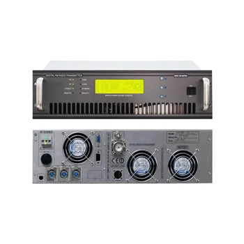 FMUSER ZHC618F-500W מקצועי מתלה משדר FM עבור תחנת רדיו שידור אלחוטי