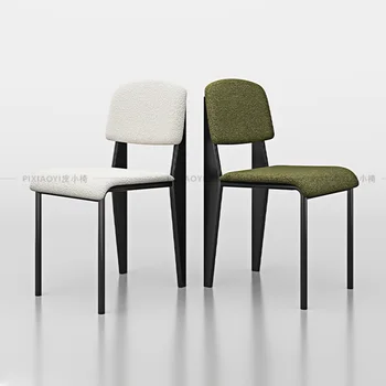 יוקרה עיצוב קפה כסאות אוכל סלון מודרני מסיבת חתונה משקל האוכל כיסאות ארגונומיים Stoelen ריהוט הבית YX50DC