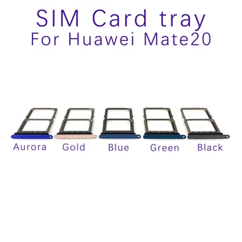 מחזיק כרטיס ה Sim-חריץ מגש Mate Huawei 20 חלקי חילוף